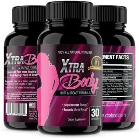  XtraBody Butt Enhancement and Breast Enlargement Supplement  