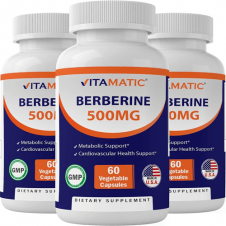 Vitamatic Berberine 500 Mg Capsule